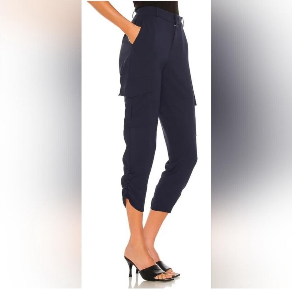 NWT! Size 8 Parker Midnight Blue Cargo Pants - Picture 3 of 7